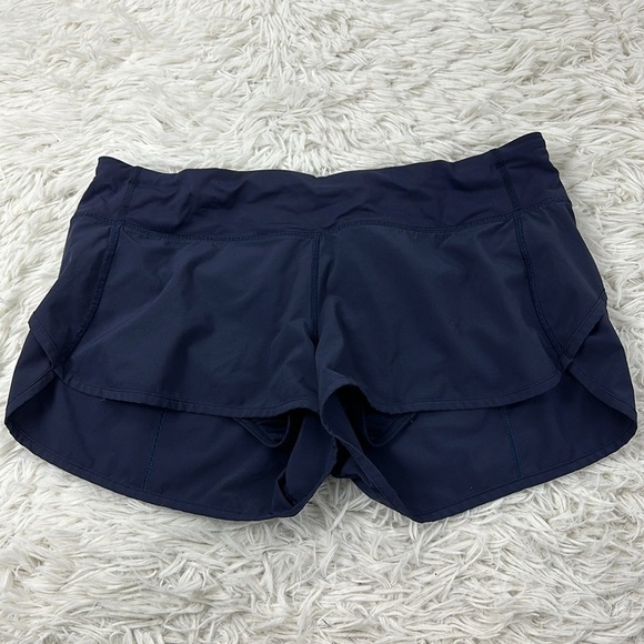 Lululemon Speed Short (4-way Stretch 2.5") Midnight Navy - Picture 1 of 4